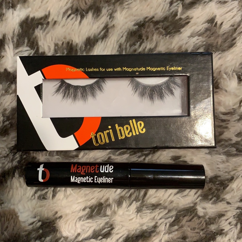 Tori Belle Magnetic Lashes and Eyeliner